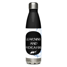 Load image into Gallery viewer, HYDRATION and EDUCATION Stainless Steel Water Bottle
