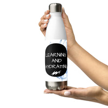 Load image into Gallery viewer, HYDRATION and EDUCATION Stainless Steel Water Bottle
