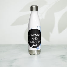 Load image into Gallery viewer, HYDRATION and EDUCATION Stainless Steel Water Bottle
