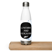 Load image into Gallery viewer, HYDRATION and EDUCATION Stainless Steel Water Bottle
