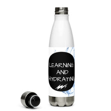 Load image into Gallery viewer, HYDRATION and EDUCATION Stainless Steel Water Bottle
