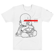 ZEN BUDDHA LYFE-WHITE : The t-shirt