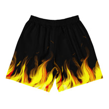 Load image into Gallery viewer, EXPERIENCE BLAZE FIRE recycled Athletic Shorts
