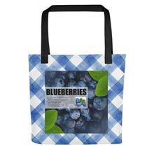 Load image into Gallery viewer, BLUEBERRIES Tote bag
