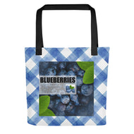 BLUEBERRIES Tote bag