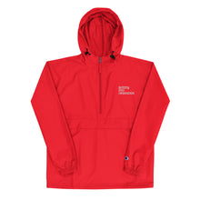 Load image into Gallery viewer, BLIZZY...SNO-CRUSADER Embroidered Champion Packable Jacket
