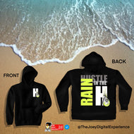 HUSTLE INNA RAIN Bella+Canvas Unisex hoodie