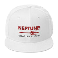 NEPTUNE SCARLET FLIERS “WHITE” Snapback Hat