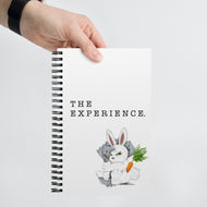 THE EXPERIENCE Spiral notebook