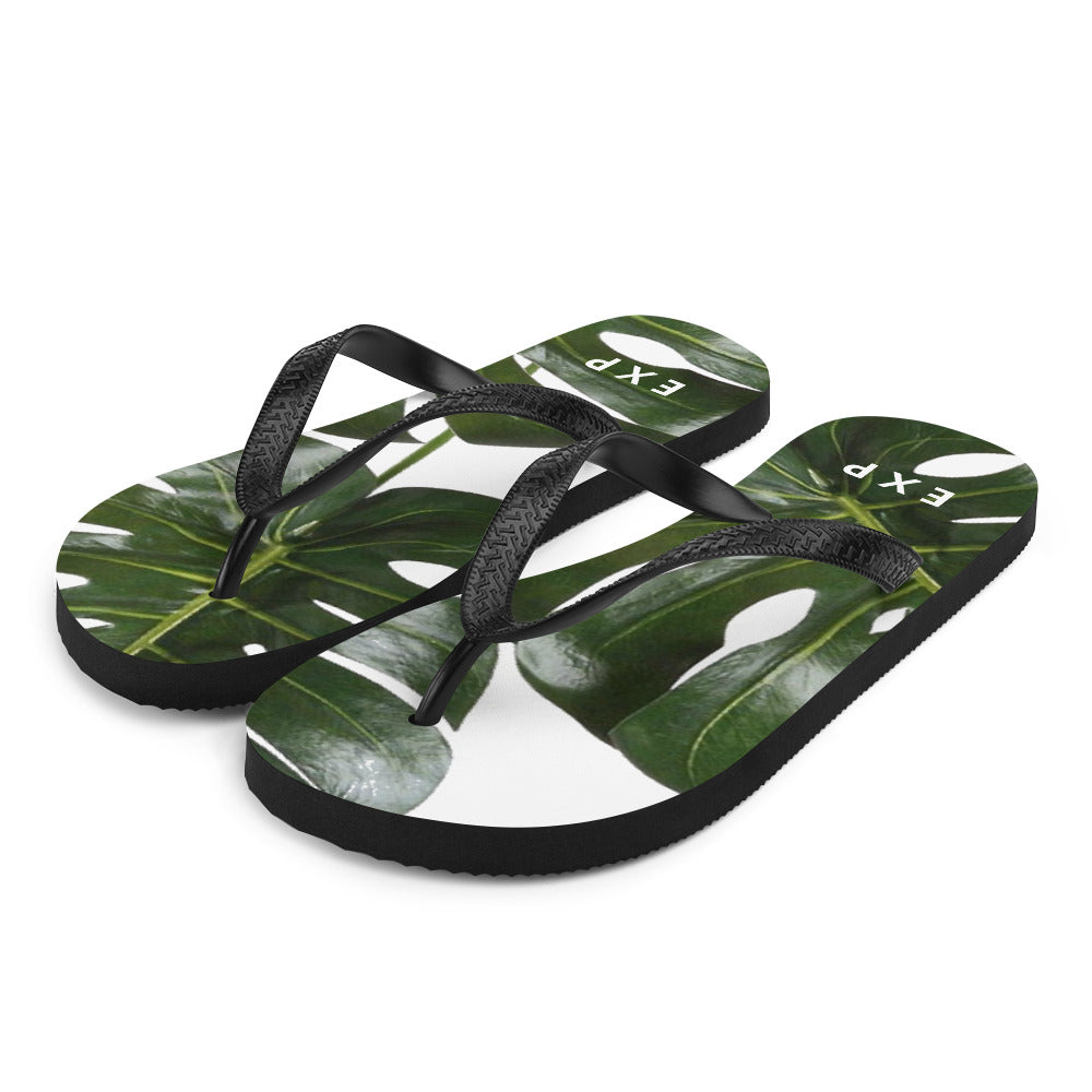 Men’s E X P  FLORAL: The Flip-Flops