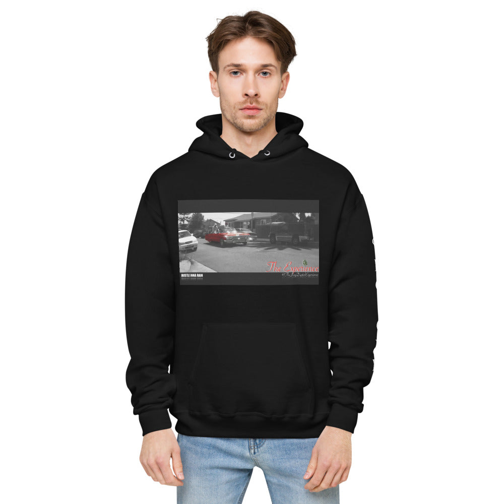 HUSTLE INNA RAIN “THE WESTSIDE”: The fleece hoodie