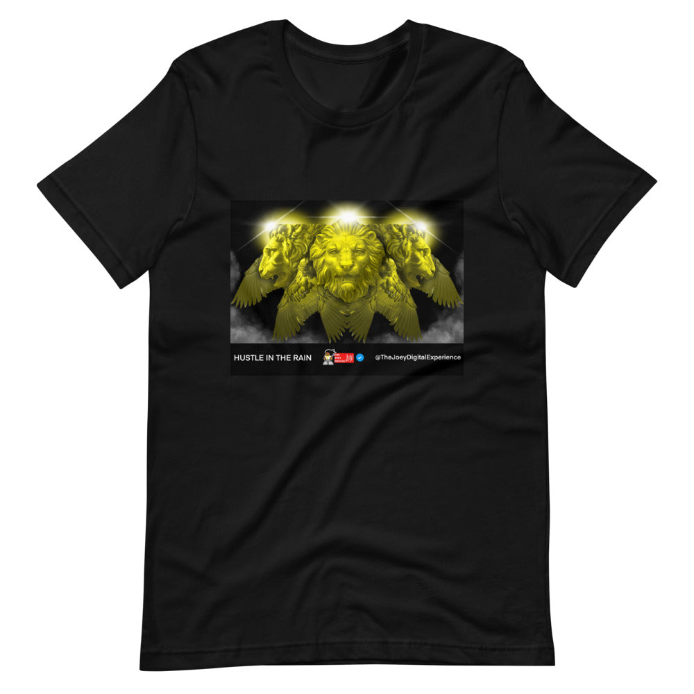 GOLDEN ALL-SEEING LION Short-Sleeve Unisex T-Shirt