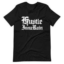 Load image into Gallery viewer, HUSTLE INNA RAIN “MEDIEVAL2” The Short-Sleeve T-Shirt (Comes with the Logo on the back)
